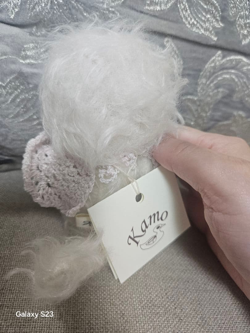 Kamo ホワイトファー 猫