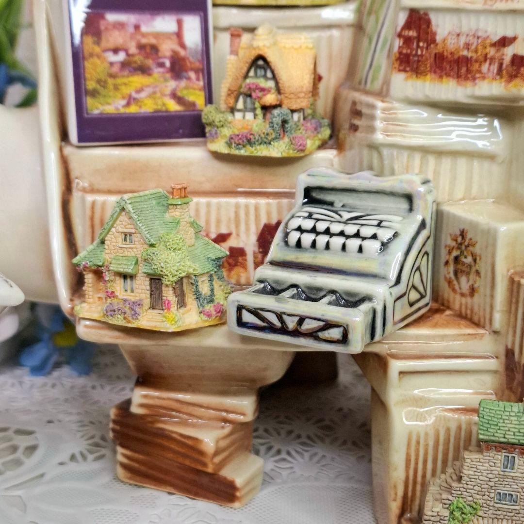 ★超希少★ リリパットレーン ポット カデュー サイン入り シュガー 貫入僅か