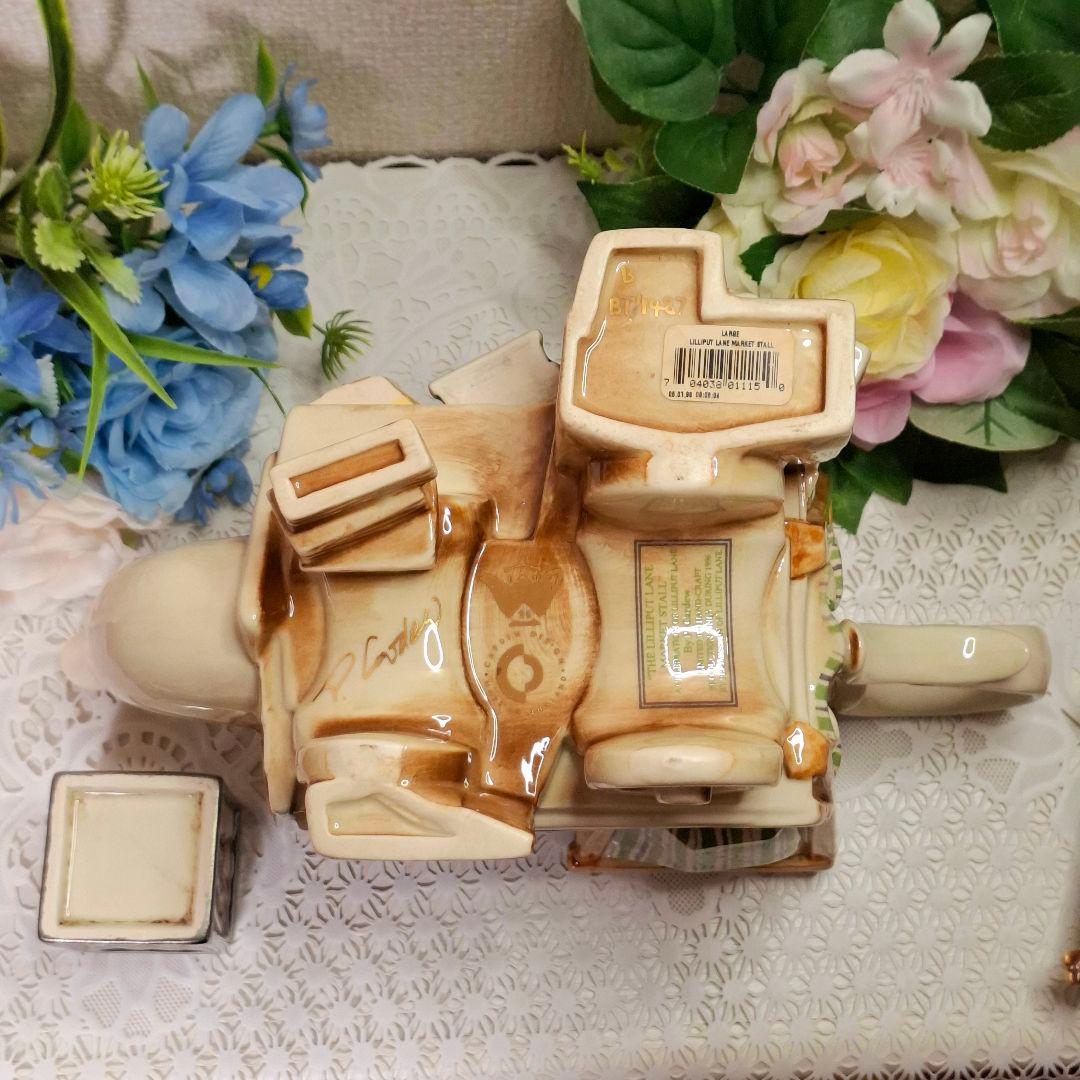 ★超希少★ リリパットレーン ポット カデュー サイン入り シュガー 貫入僅か