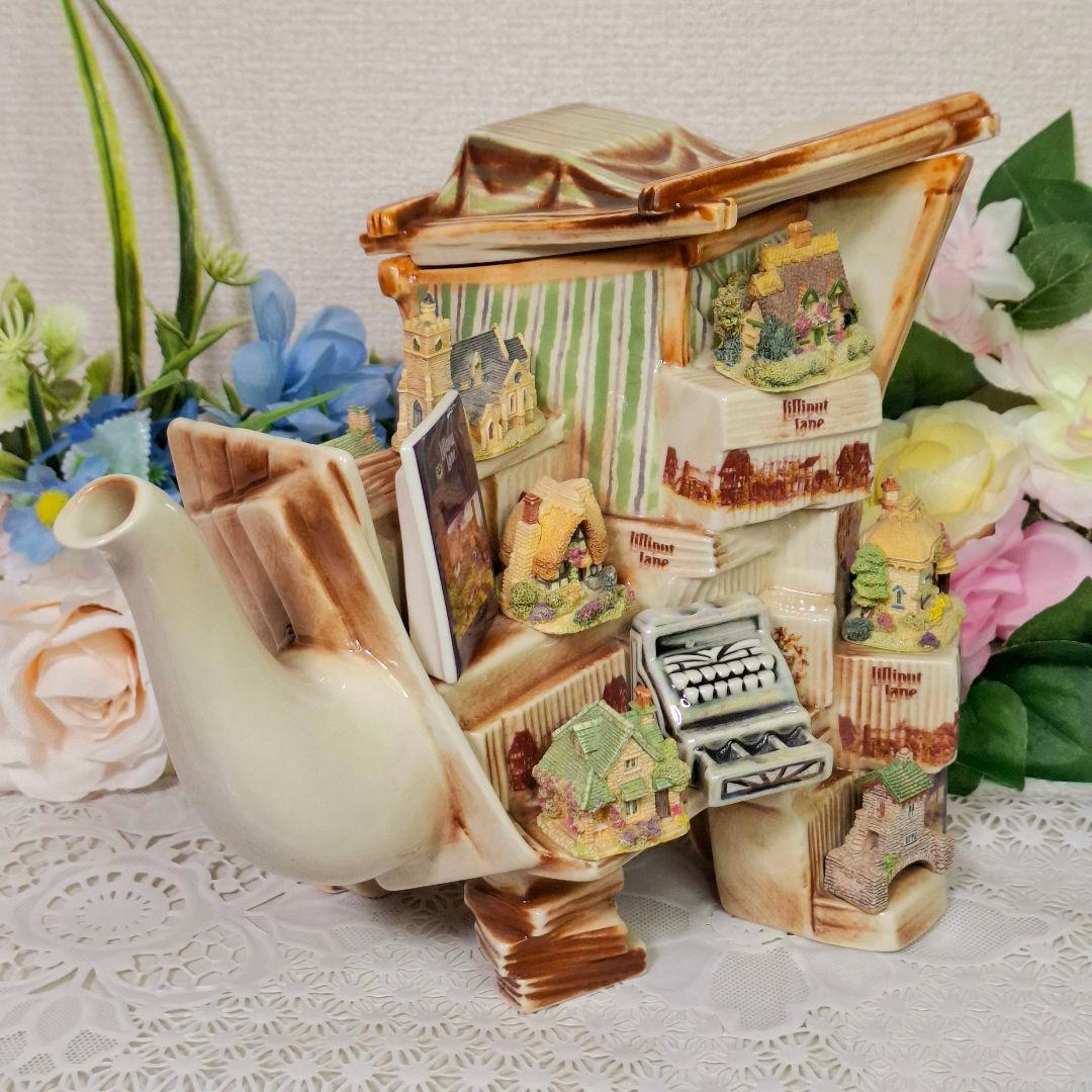 ★超希少★ リリパットレーン ポット カデュー サイン入り シュガー 貫入僅か