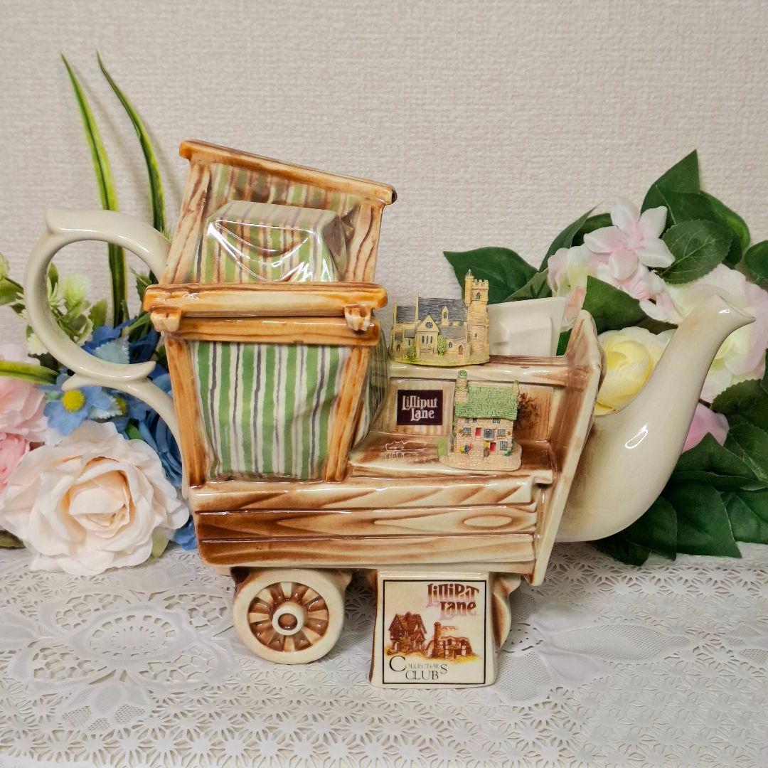 ★超希少★ リリパットレーン ポット カデュー サイン入り シュガー 貫入僅か