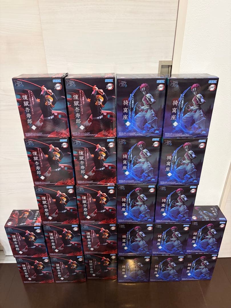 鬼滅の刃XrossLink フィギュア 猗窩座 煉獄杏寿郎 24体セット
