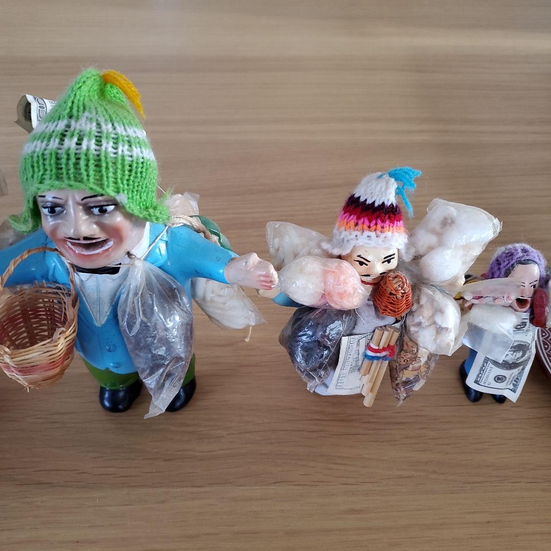 エケコ　ペルー　５点セット　縁起物　神様