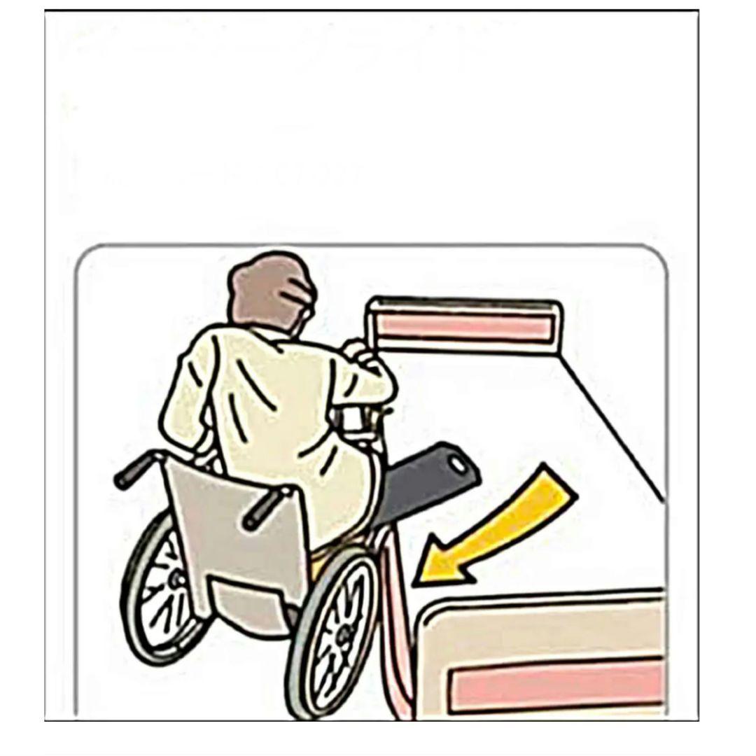 ♿介護の現場で大活躍 車椅子からベッドへ乗り移り助ける便利な移乗用具ボード