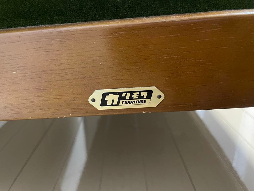 【50周年記念仕様】カリモク60 Kチェア モケットグリーン　2人掛けソファ