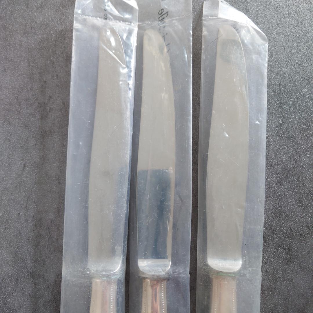 クリストフル パール テーブルナイフ 未開封 3点