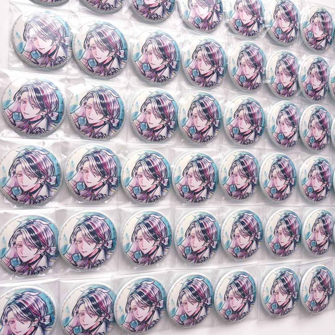 悪魔執事と黒い猫 あくねこ ベリアン ハネムーン缶バッジ 64個セット