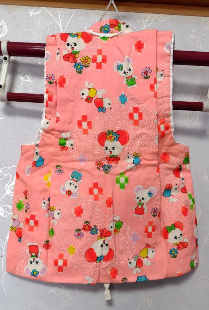 RKアンティーク子供着物被布めちゃくちゃ綺麗美品着丈43センチ裄丈11木綿