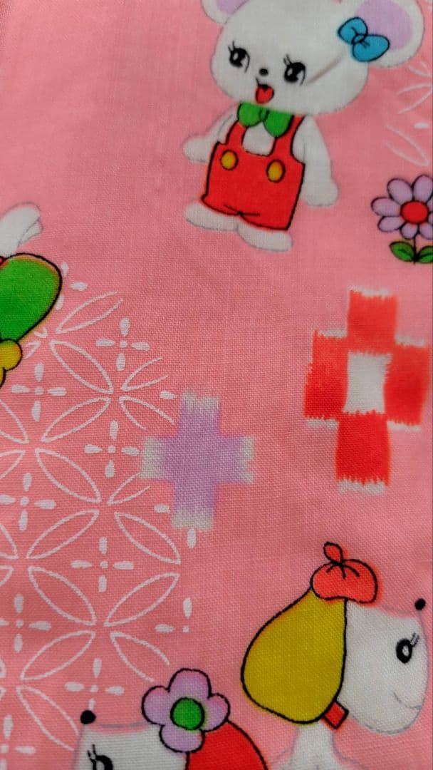 RKアンティーク子供着物被布めちゃくちゃ綺麗美品着丈43センチ裄丈11木綿