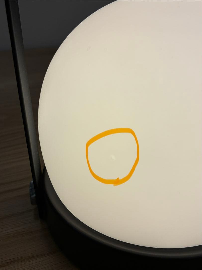 Audo  キャリー LED ランプ ブラック色