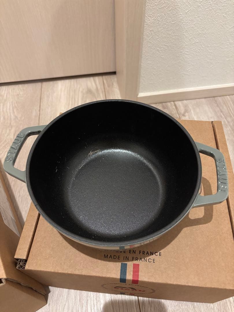 STAUB ココットde GOHAN ＆ Wa-NABE マーガレット セット