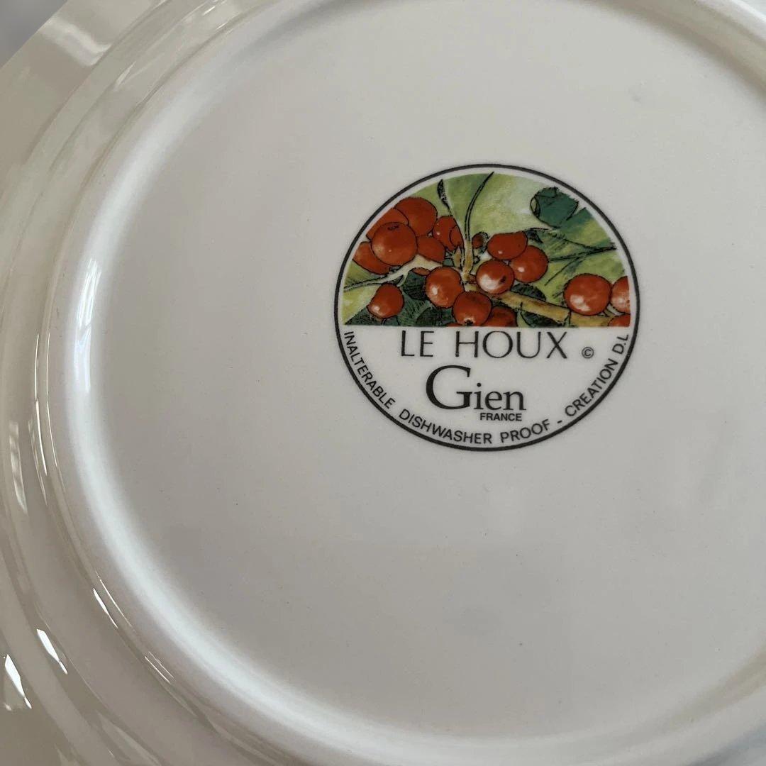 クリスマスディナープレート Gien LE HOUX ホリー プレート