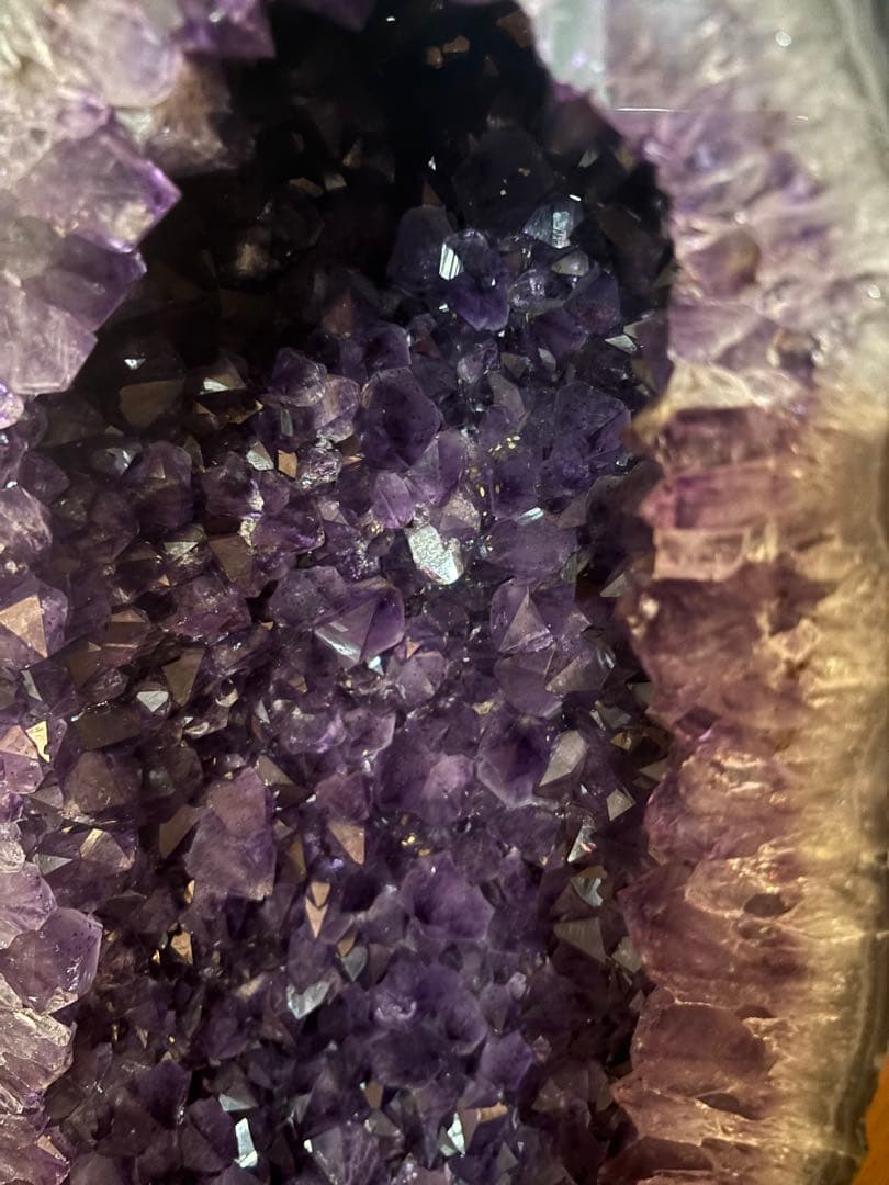 アメジストドーム（カペラ）台座つき