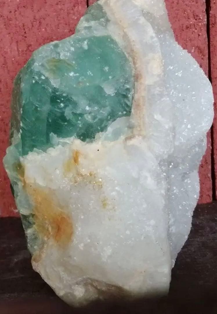 【超希少!!!】水晶フローライト　6.7kgーtot036