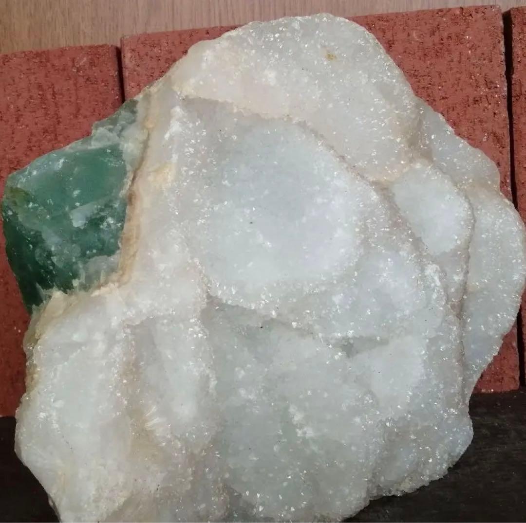 【超希少!!!】水晶フローライト　6.7kgーtot036