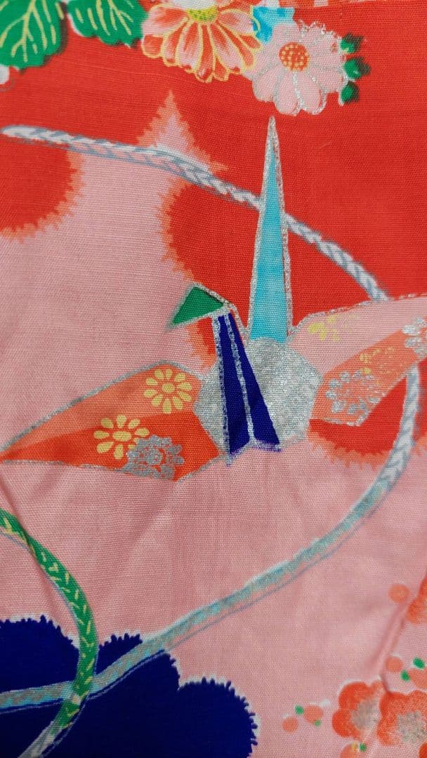 NK99アンティーク子供着物正絹着丈118センチ裄丈61センチ美品綺麗