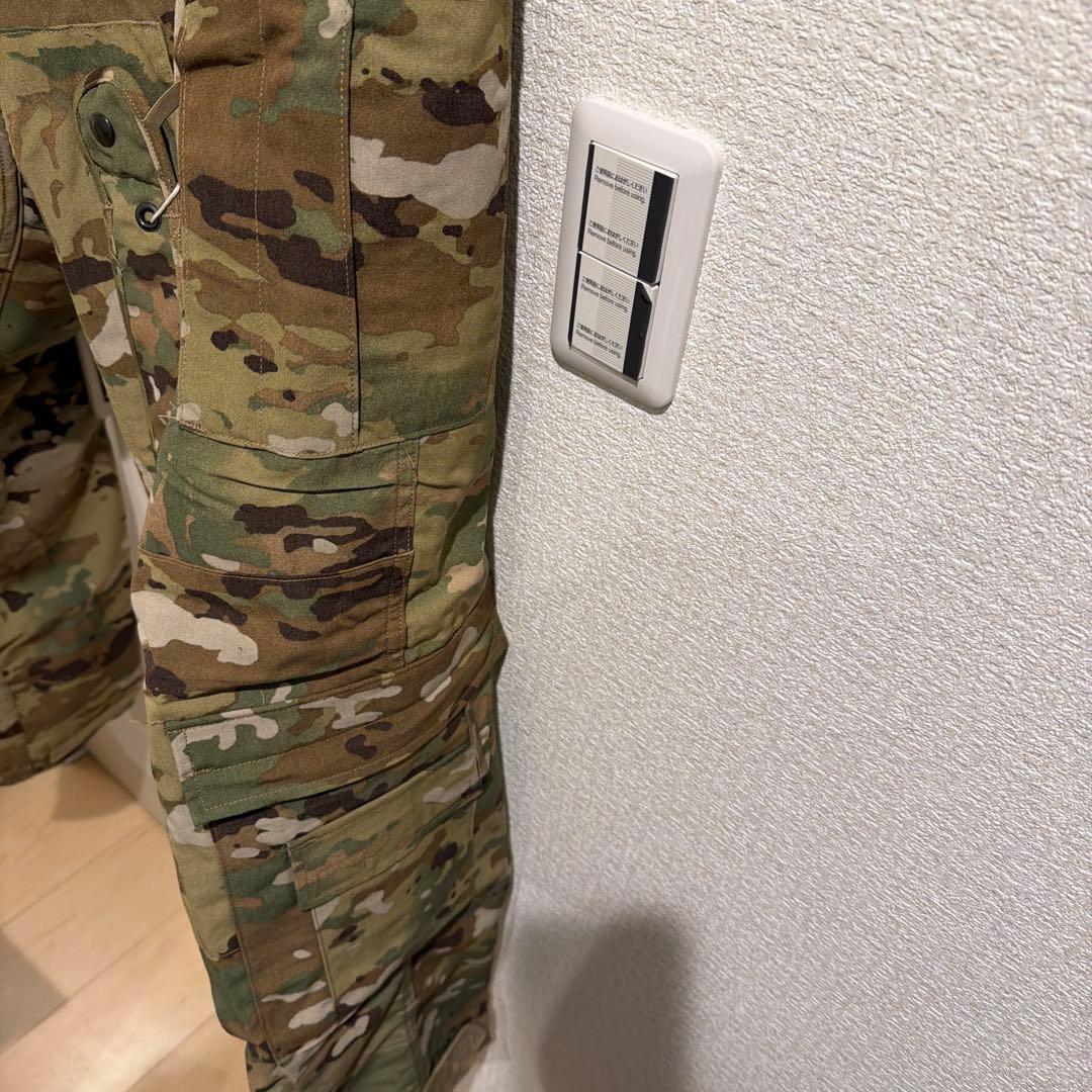 米軍実物 コンバットパンツ Medium-Long マルチカム 迷彩