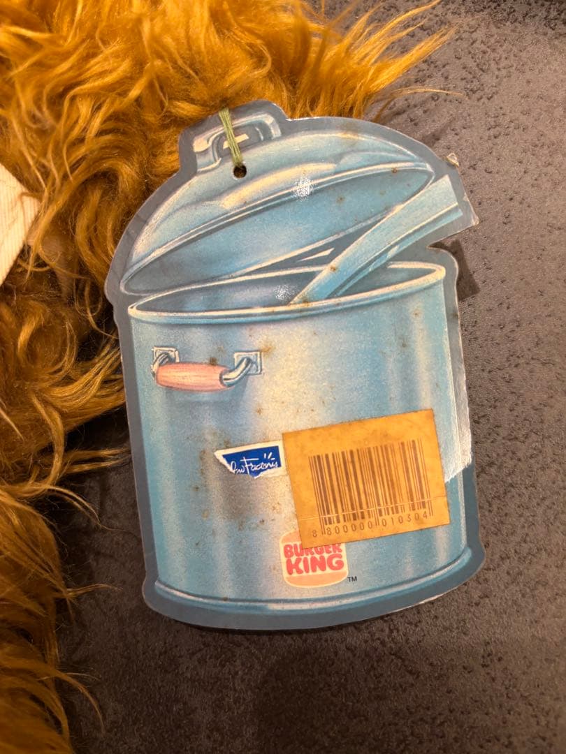 ALF ぬいぐるみ 80s ヴィンテージ パペット シェフ バスケ タグ付き