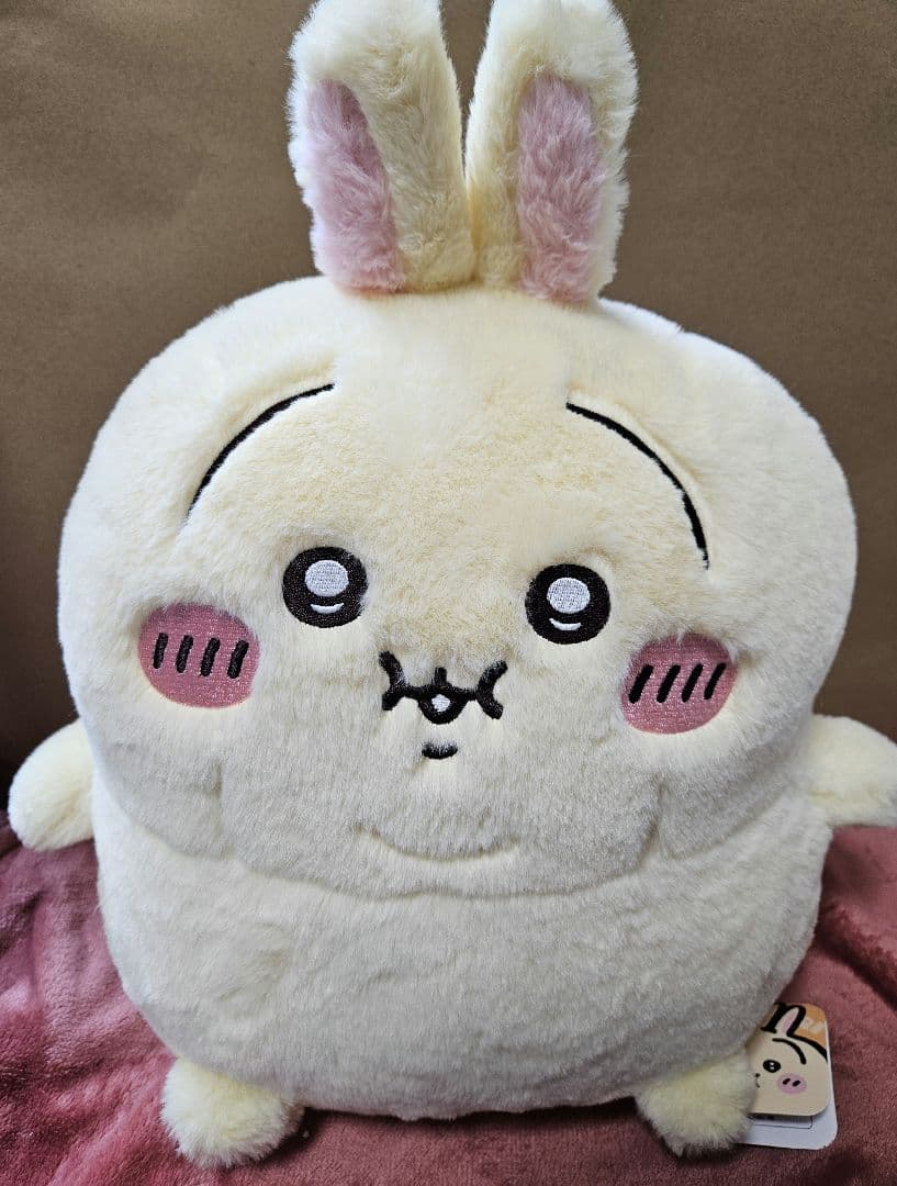 完売品】ちいかわ 重め！ぼっちゃり抱っこぬいぐるみ(うさぎ) - メルカリ