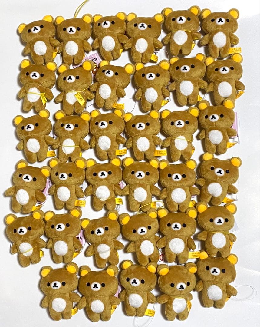 リラックマ ゴムひも付きマスコット　大量　まとめ売り　108個