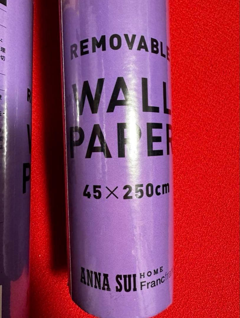 新品 Francfranc ANNASUI ウォールペーパー4本 壁紙 アナスイ - メルカリ