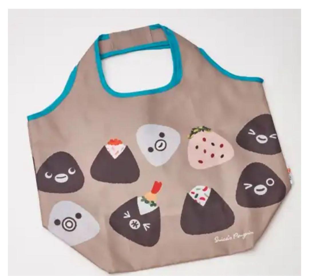 ほんのり屋 Suicaペンギン エコバッグ くっつく保冷クロス 2個セット