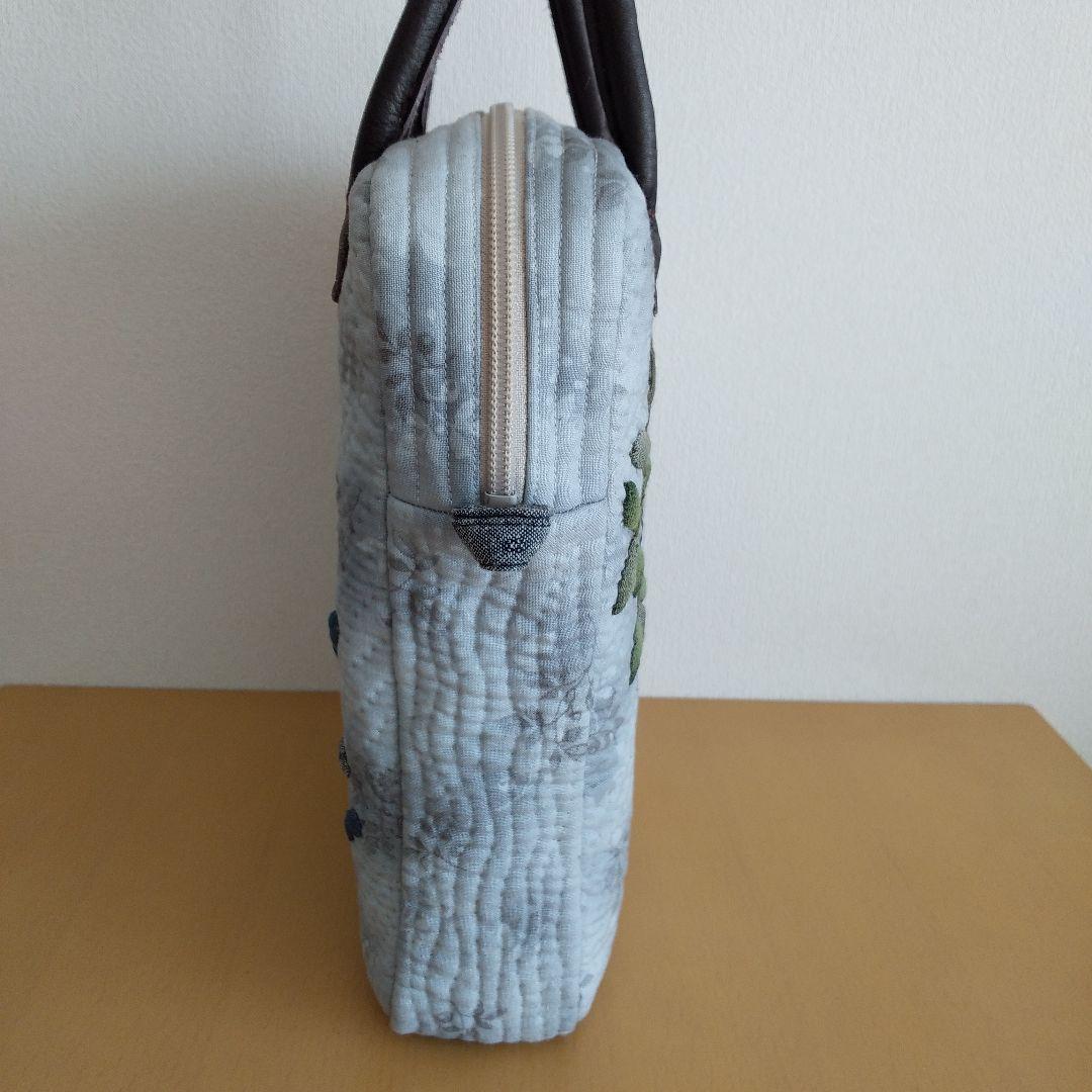 パッチワークキルト　バッグ　ハンドメイド