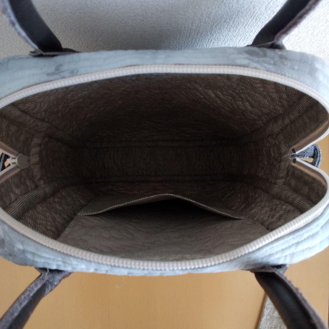 パッチワークキルト　バッグ　ハンドメイド