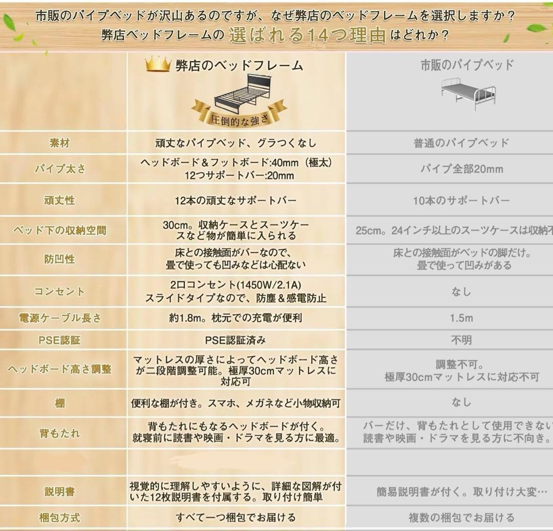 ベッドフレーム　シングル　ブラック　黒