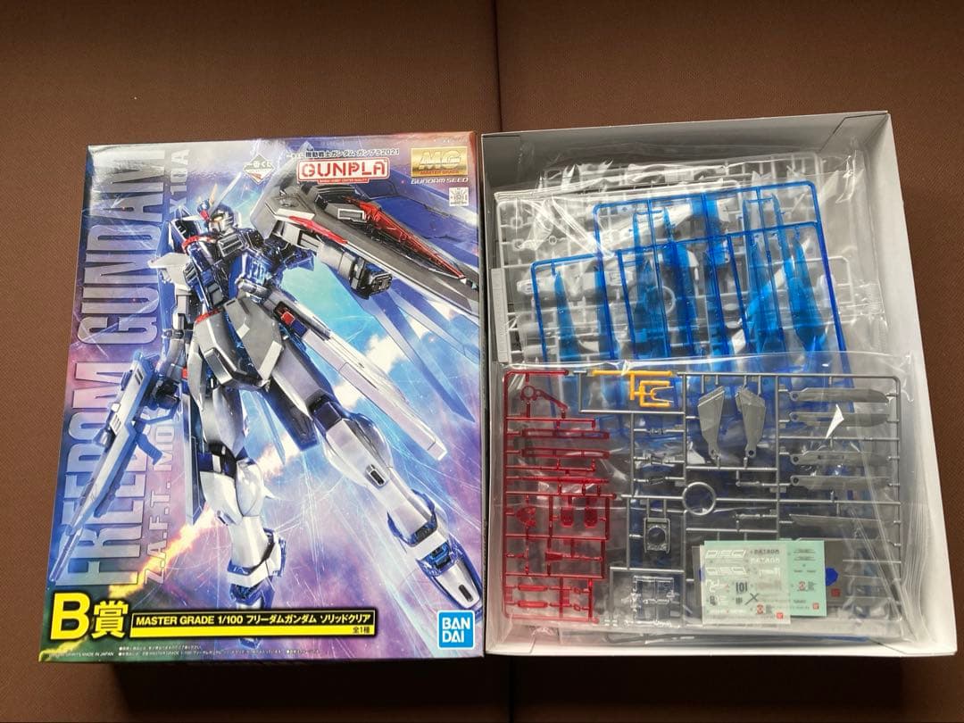 1番くじラストワン1/48メガサイズ B賞1/100フリーダム1/60