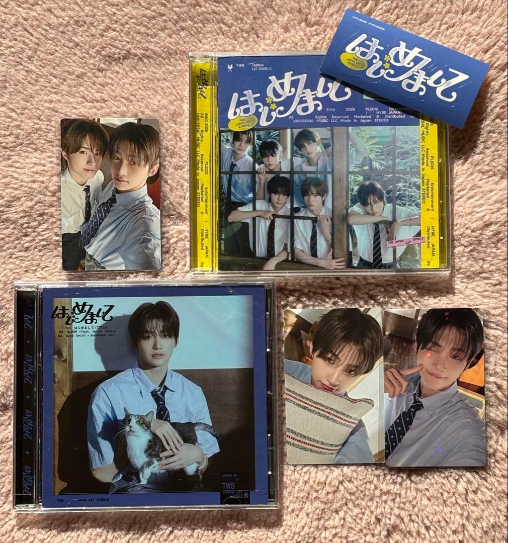 TWS はじめまして 通常盤 ソロジャケット トレカ ジフン ギョンミン