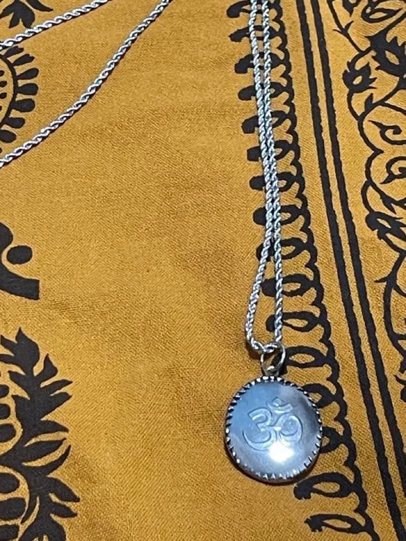 【新品】ハンドメイドオームペンダント　ガネーシャ　藤井風さん　クリシュナおまけ