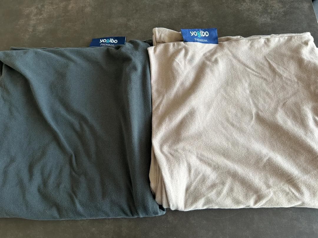Yogibo max premium ライトグレー　交換カバーセット