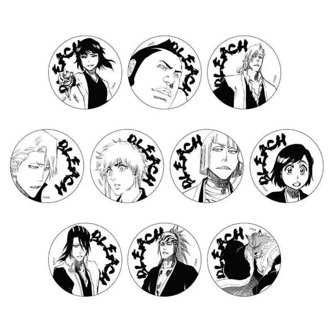 完全受注生産 週刊少年ジャンプ オールスター缶バッジ BLEACH 全種セット
