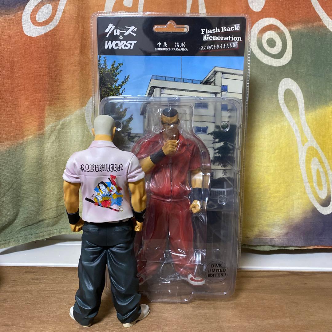 クローズ フィギュア Flash Back Generation中島信助 金山丈 - メルカリ
