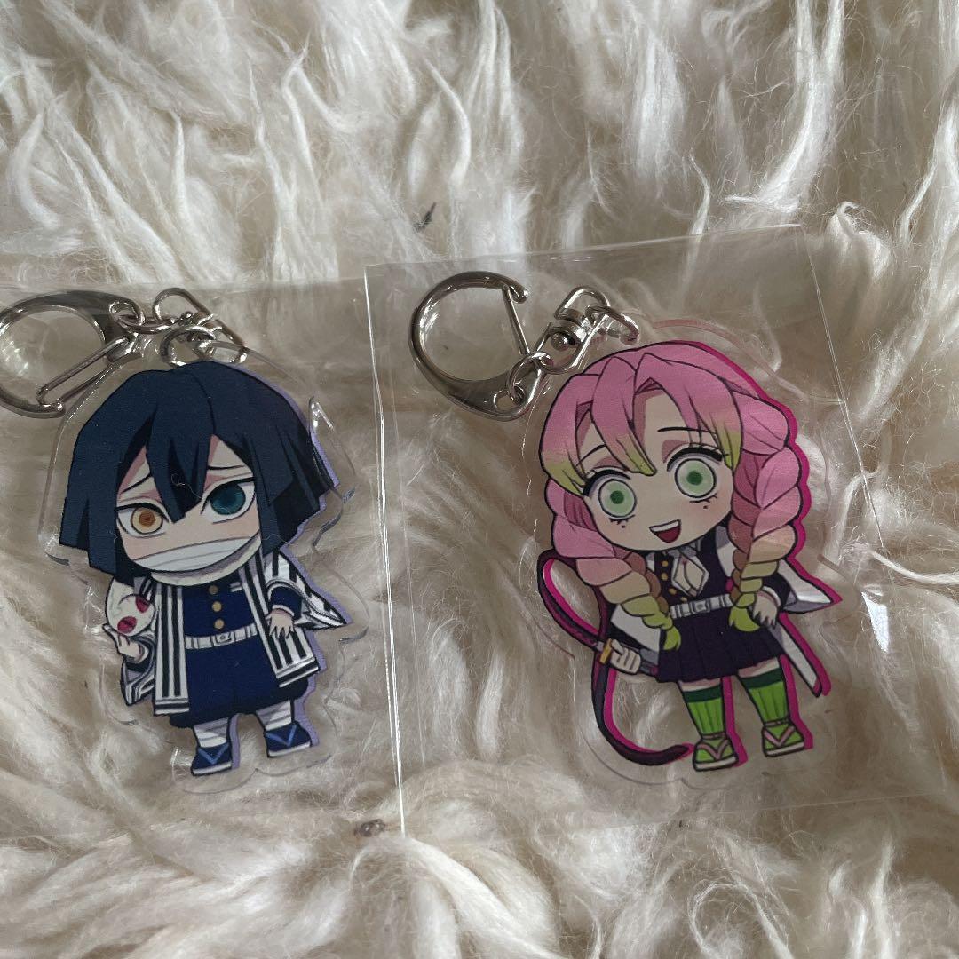 鬼滅の刃 非公式 アクリルキーホルダー 甘露寺蜜璃 伊黒小芭内 - メルカリ