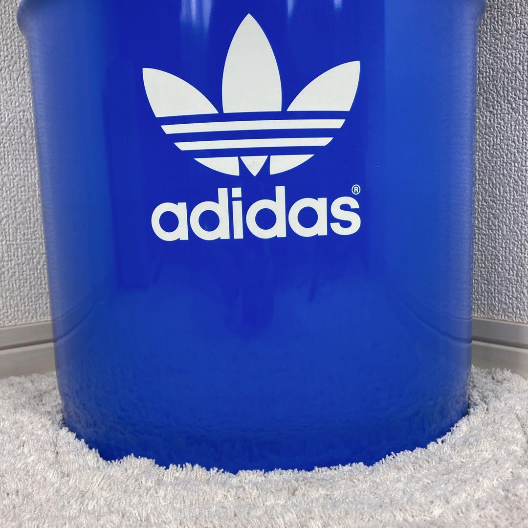 adida ペール缶　アディ缶　アディダス オリジナルス　トレフォイルロゴ