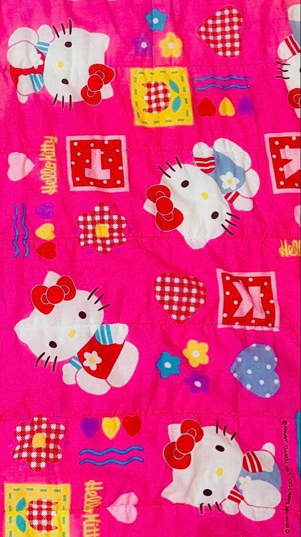 ハローキティ タオルケット 平成レトロ　1995年