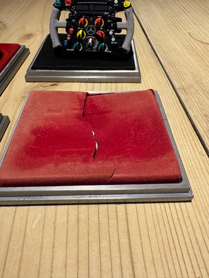 訳ありアマルガム1/4 F1ステアリング4台セット - メルカリ