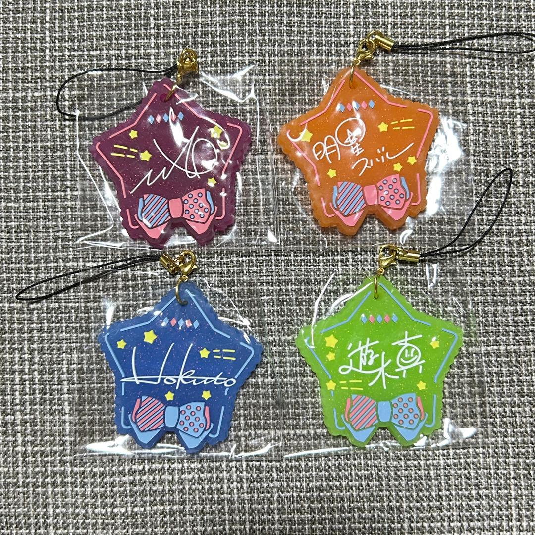 値下げ】あんスタ Trickstar サインラバーストラップ - メルカリ