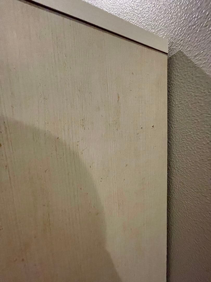 ニトリ　NATURAL SIGNATURE ホワイトキャビネット