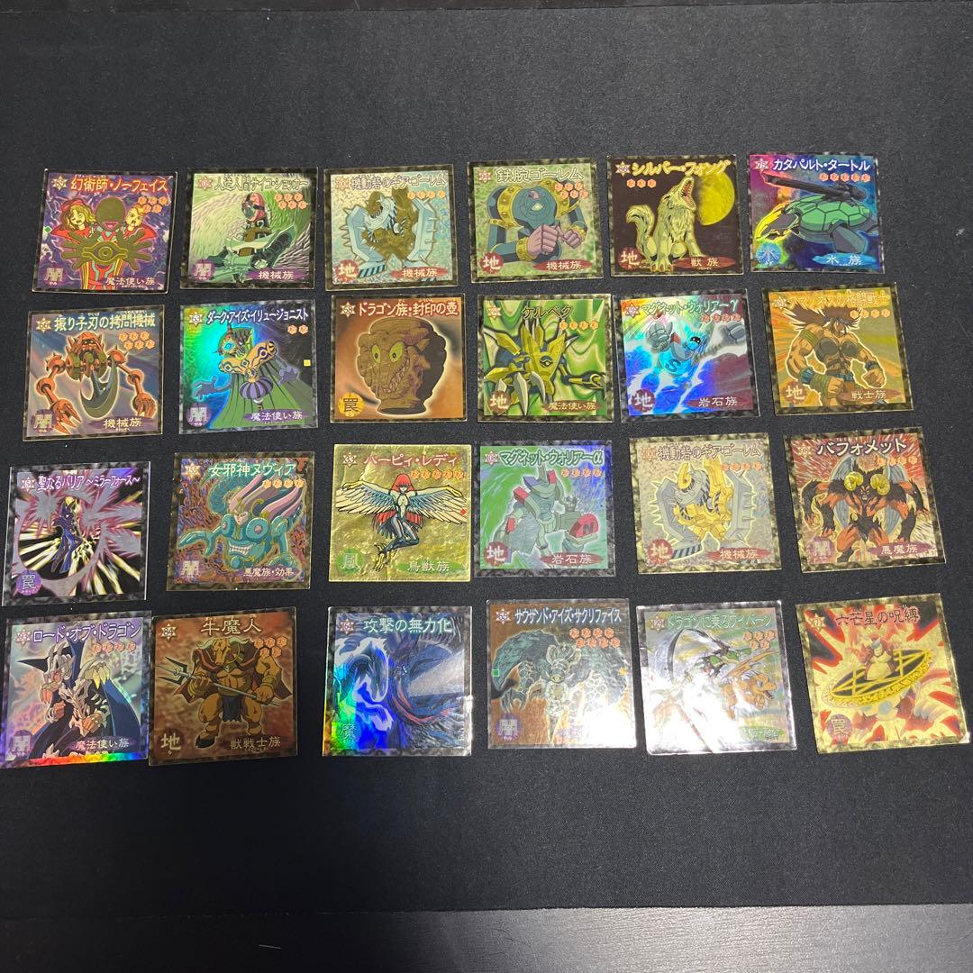 遊戯王 シール 森永 ウエハース 65枚セット 青眼の白龍 など まとめ