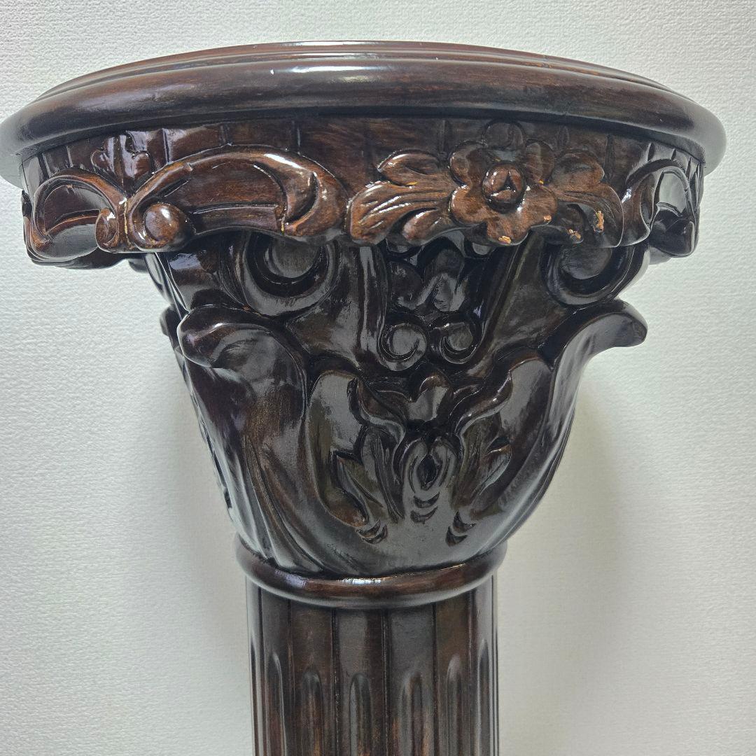 大理石 ギリシャ建築 輸入 インペリアルペデスタル コラム プラント スタンド