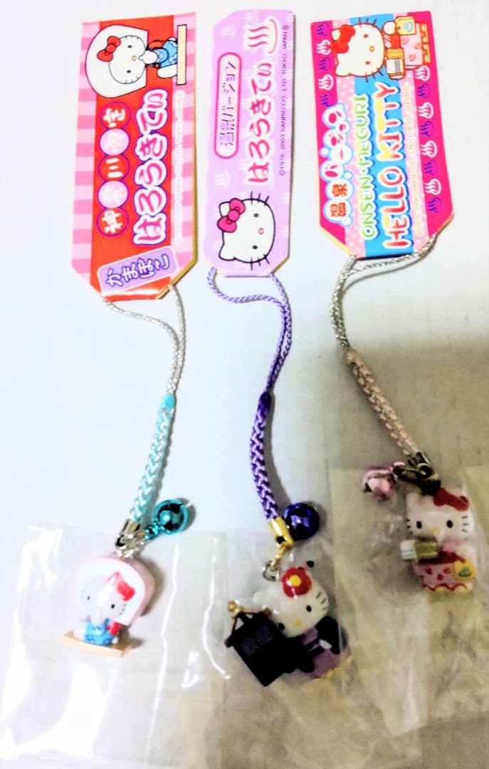 ハローキティストラップ7点セット - メルカリ