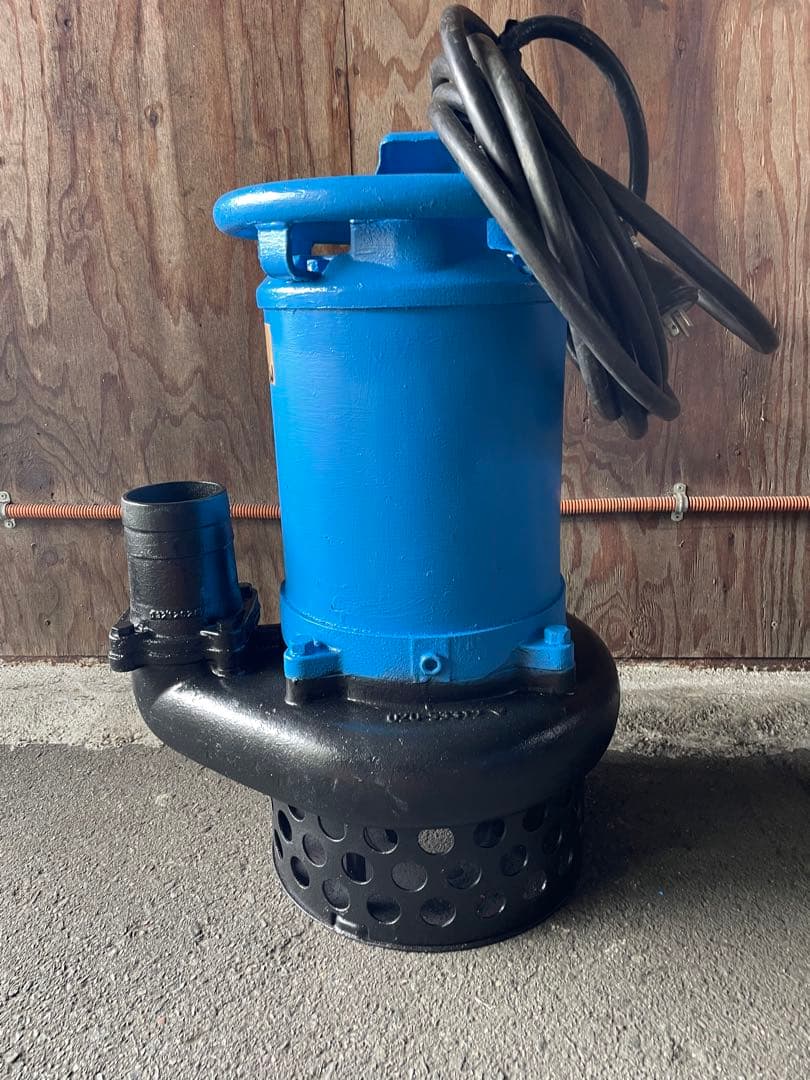 ツルミNKZ3-B4 ハイスピンポンプ 工事排水用 5.5kw 三相200V