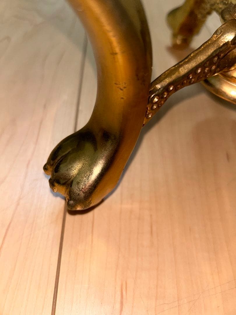 【螺鈿・アンティーク】　天然石　地球儀　パワーストーン　シェル