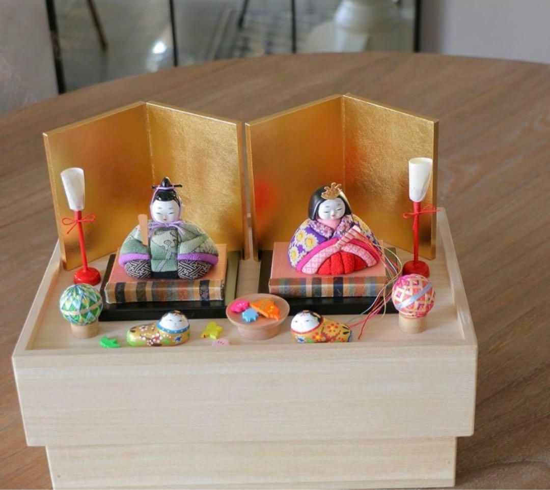 銀座和光 犬筥おはじきセット 雛人形 七五三 雛祭り 湯本禎子 桐箱入 安産