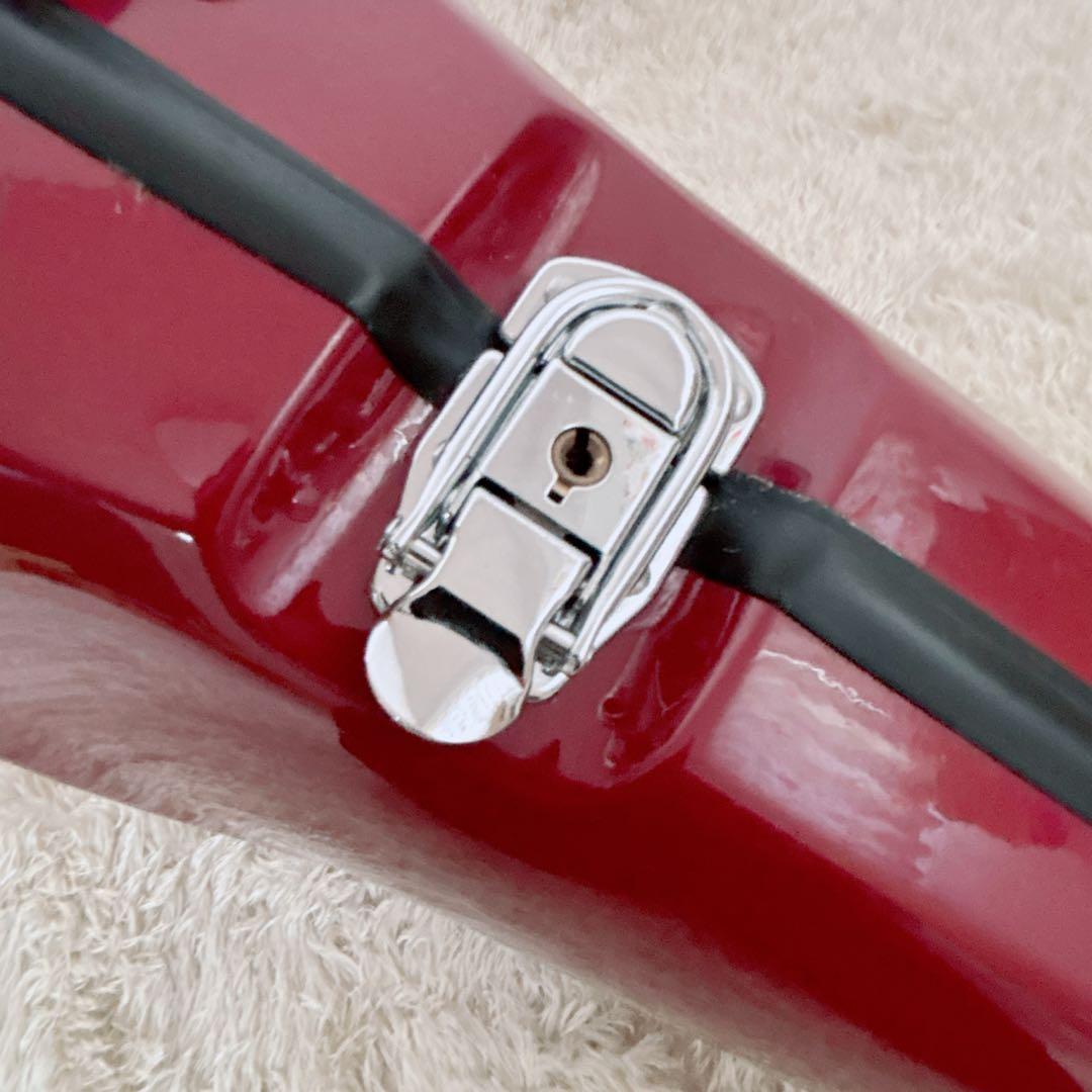 【美品】SHINY CASE J.W.EASTMAN アルトサックス用 レッド