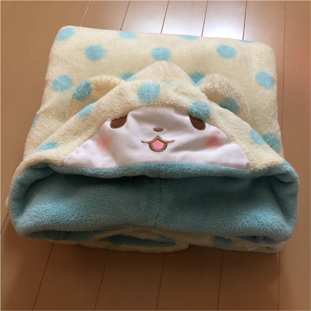 サンリオ まるもふびより モップくん フードブランケット - メルカリ