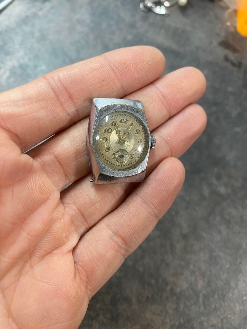 ヴィンテージ時計、金メッキ時計